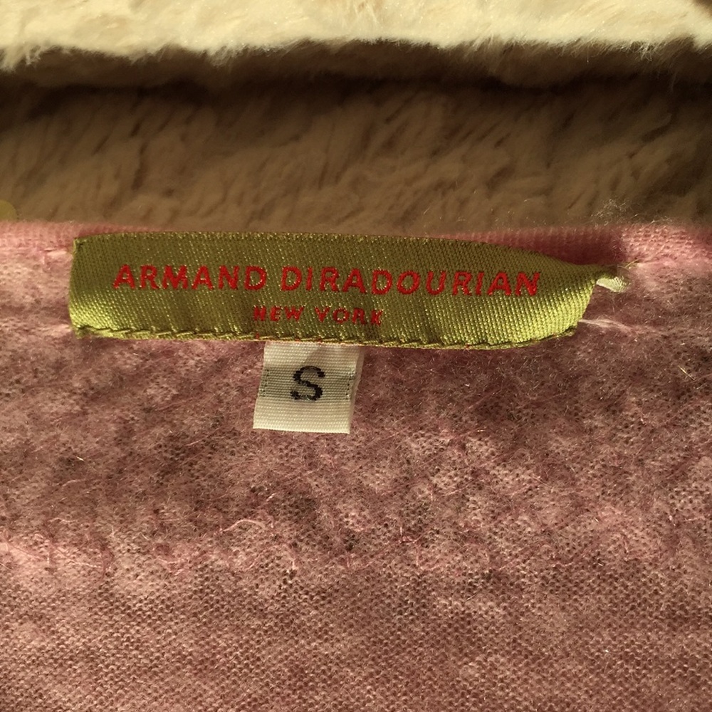 Cashmere Sweater by Armand Diradourian Paillettes - Picture 5 of 8